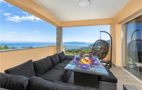 Amazing Apartment In Veprinac With House Sea View